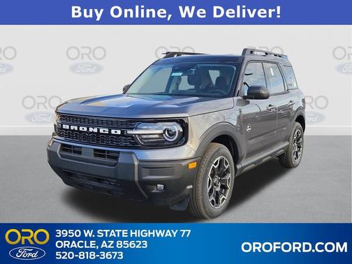 CARBONIZED GRAY METALLIC 2025 Ford Bronco Sport Outer Banks SUV