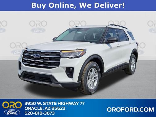 STAR WHITE MET TRI-COAT 2026 Ford Explorer Active w/200A Pkg SUV