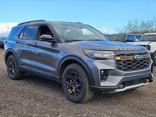CARBONIZED GRAY METALLIC 2026 Ford Explorer Tremor