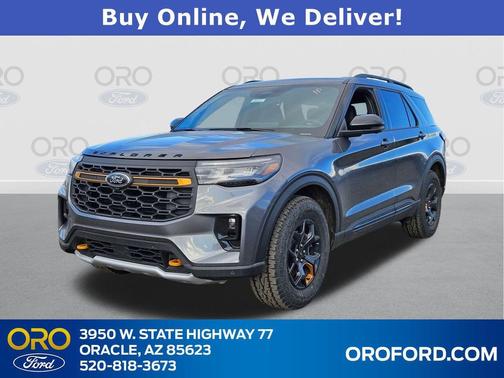 CARBONIZED GRAY METALLIC 2026 Ford Explorer Tremor