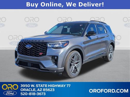 CARBONIZED GRAY METALLIC 2026 Ford Explorer ST SUV