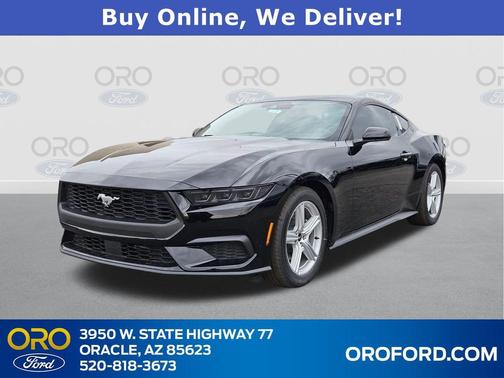 SHADOW BLACK 2026 Ford Mustang EcoBoost Coupe