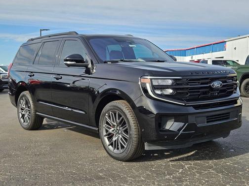 AGATE BLACK METALLIC 2025 Ford Expedition Platinum