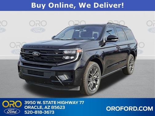 AGATE BLACK METALLIC 2025 Ford Expedition Platinum SUV
