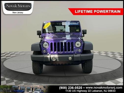 Xtreme Purple Pearlcoat 2017 Jeep Wrangler Unlimited Rubicon