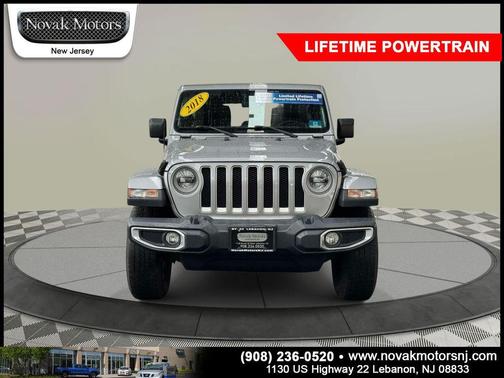 Billet Silver Metallic Clearcoat 2018 Jeep Wrangler Unlimited Sahara