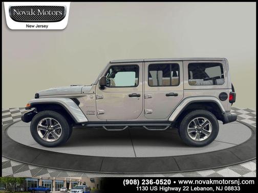 Billet Silver Metallic Clearcoat 2018 Jeep Wrangler Unlimited Sahara