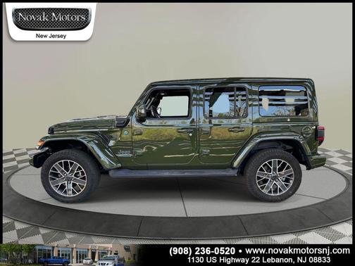 Sarge Green Clearcoat 2024 Jeep Wrangler 4xe High Altitude