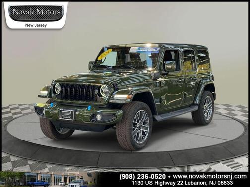 Sarge Green Clearcoat 2024 Jeep Wrangler 4xe High Altitude