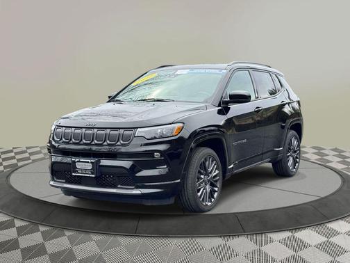 Diamond Black Crystal Pearlcoat 2022 Jeep Compass High Altitude