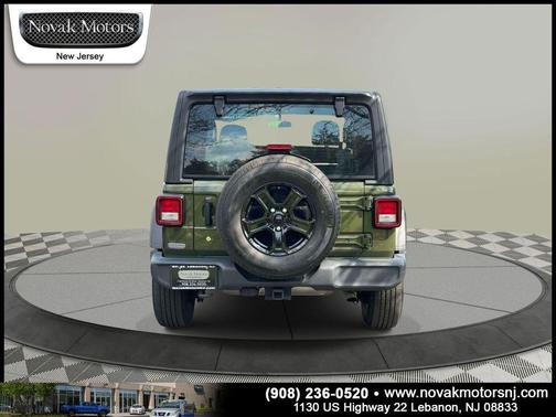 Sarge Green Clearcoat 2022 Jeep Wrangler Sport