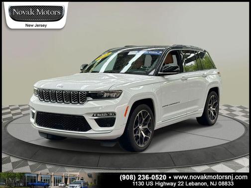 Bright White Clearcoat 2022 Jeep Grand Cherokee Summit