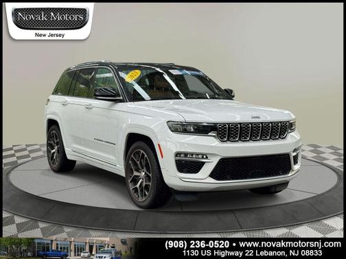 Bright White Clearcoat 2022 Jeep Grand Cherokee Summit
