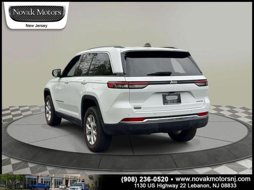 Bright White Clearcoat 2023 Jeep Grand Cherokee Limited
