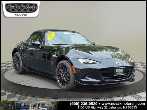 Jet Black Mica 2025 Mazda MX-5 Miata Club
