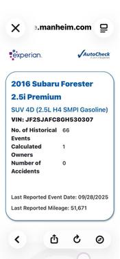 Jasmine Green Metallic 2016 Subaru Forester 2.5i Premium