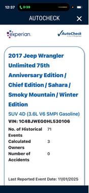 2017 Jeep Wrangler Unlimited Sahara