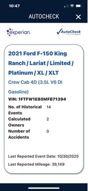 2021 Ford F-150 Lariat