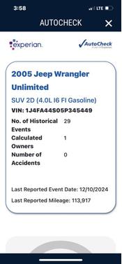 2005 Jeep Wrangler Unlimited