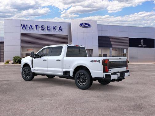 Star White Metallic Tri-Coat 2026 Ford F-250 Platinum