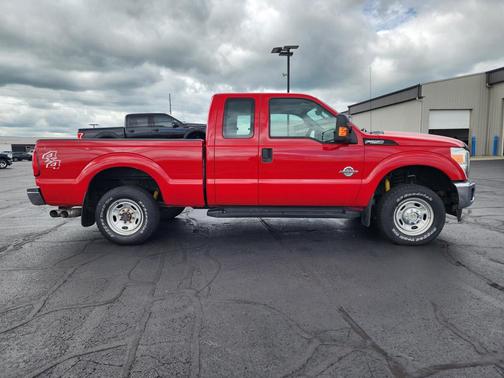 Vermillion Red 2011 Ford F-250 XL