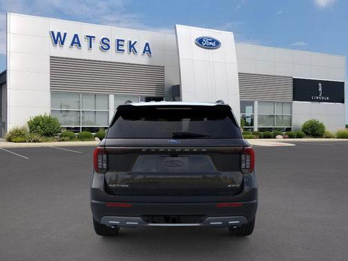 Agate Black Metallic 2026 Ford Explorer Active