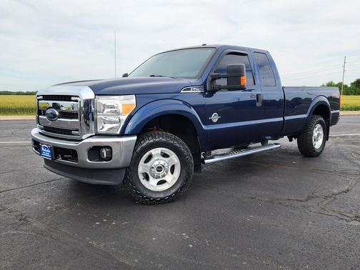 Blue Jeans Metallic 2015 Ford F-250 XLT