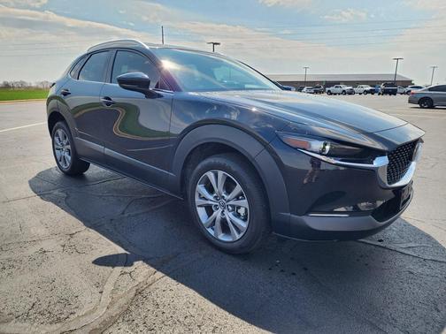 Jet Black Mica 2025 Mazda CX-30 2.5 S Preferred Package