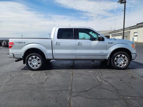 Ingot Silver Metallic 2012 Ford F-150 Platinum