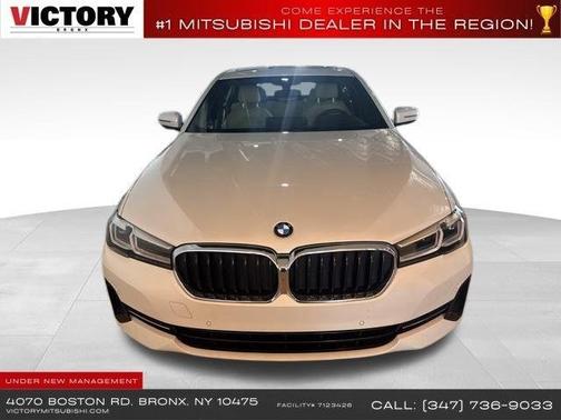 Alpine White 2022 BMW 530 530i Sedan