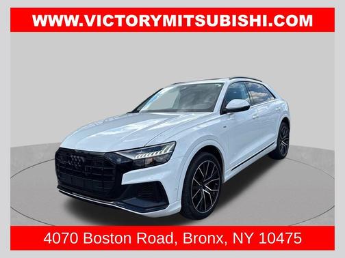 Carrara White 2023 Audi Q8 55 Premium Plus