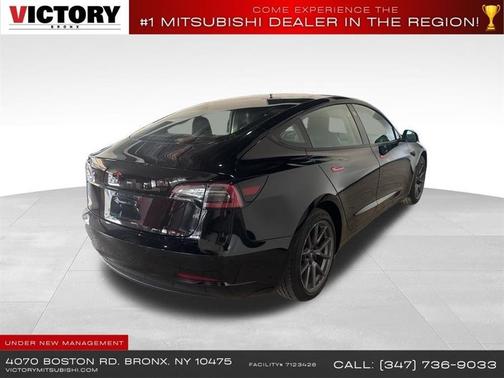 Solid Black 2021 Tesla Model 3 Standard Range Plus RWD