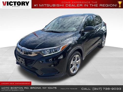 Crystal Black Pearl 2019 Honda HR-V LX AWD CVT