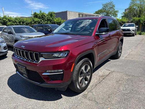 Velvet Red Pearlcoat 2023 Jeep Grand Cherokee 4xe Base