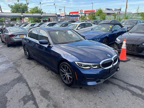 Mediterranean Blue Metallic 2019 BMW 330 330i Sedan