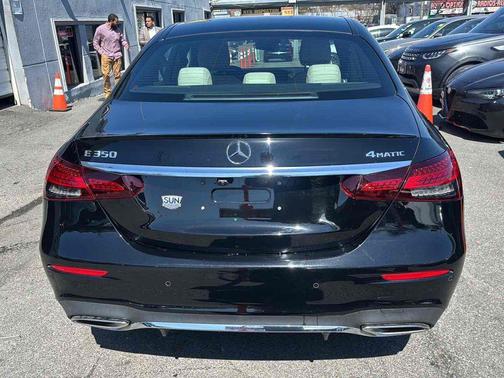 Black 2021 Mercedes-Benz E-Class E 350 4MATIC Sedan