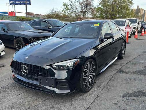 Black 2024 Mercedes-Benz C-Class AMG C 43 4MATIC Sedan