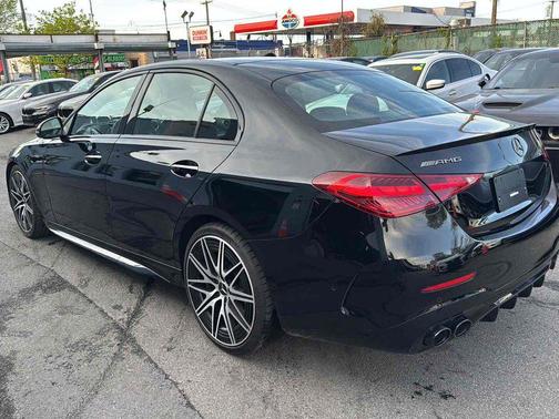 Black 2024 Mercedes-Benz C-Class AMG C 43 4MATIC Sedan