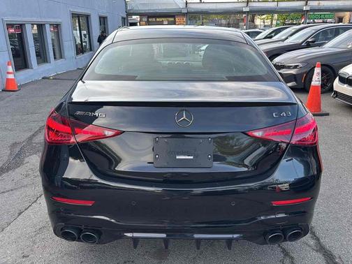 Black 2024 Mercedes-Benz C-Class AMG C 43 4MATIC Sedan