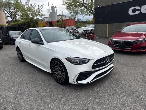 Polar White 2022 Mercedes-Benz C-Class Sedan