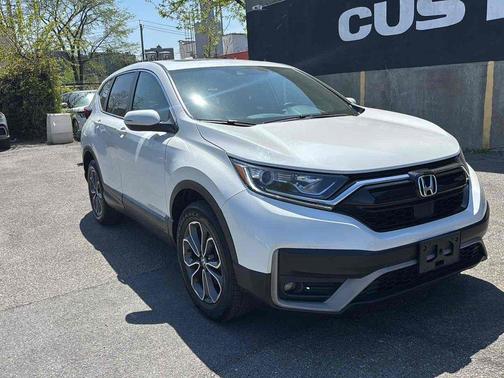 Platinum White Pearl 2021 Honda CR-V AWD EX