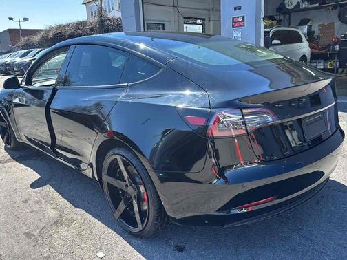 Solid Black 2022 Tesla Model 3 Performance AWD