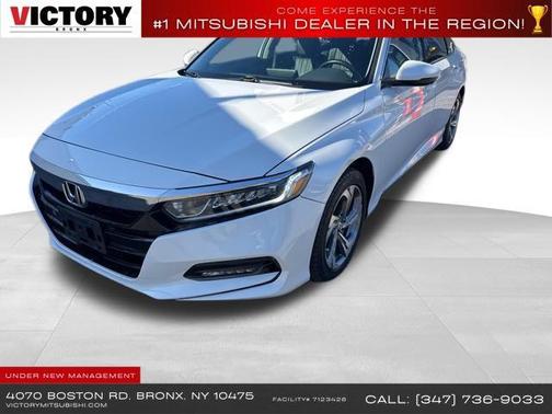 Platinum White Pearl 2018 Honda Accord EX-L