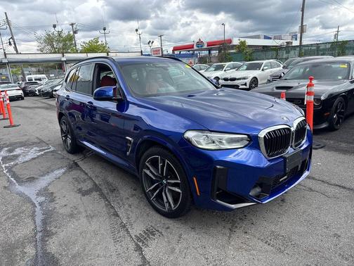Marina Bay Blue Metallic 2023 BMW X3 M Sports Activity Vehicle