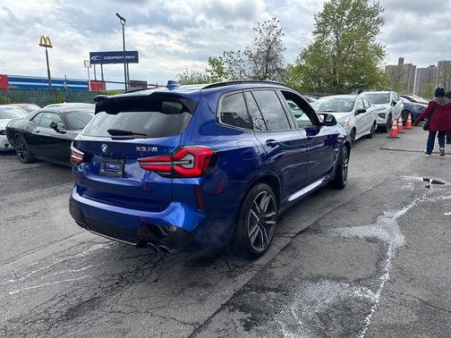 Marina Bay Blue Metallic 2023 BMW X3 M Sports Activity Vehicle