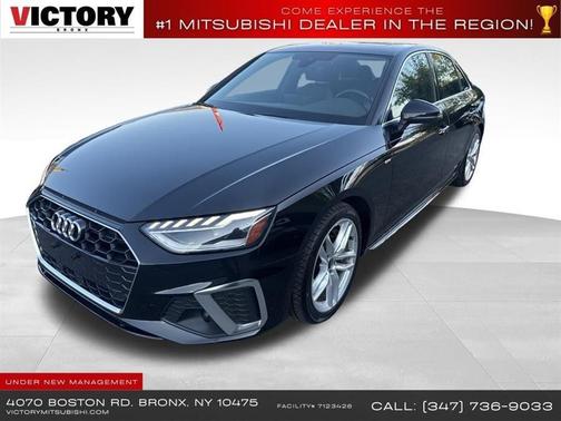 Mythos Black Metallic 2023 Audi A4 45 S line Premium Plus