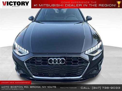 Mythos Black Metallic 2023 Audi A4 45 S line Premium Plus