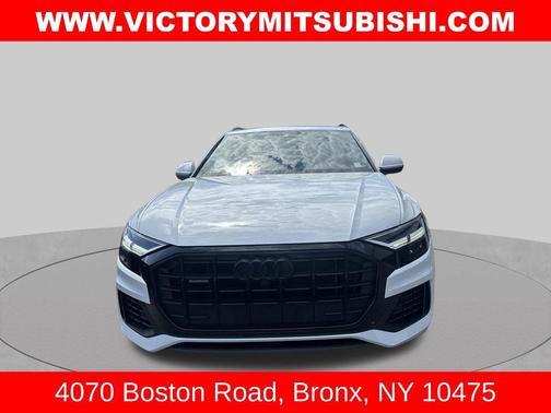 Glacier White 2021 Audi Q8 55 Premium
