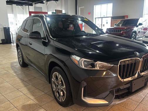 Black Sapphire Metallic 2023 BMW X1 xDrive28i Sports Activity Vehicle