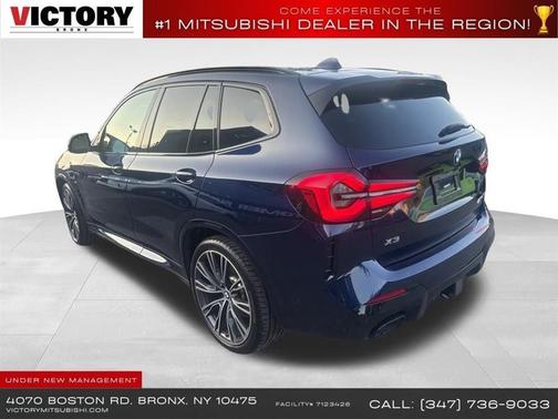 Phytonic Blue Metallic 2022 BMW X3 M40i